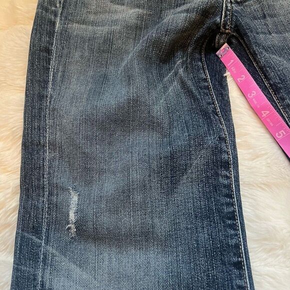 7 for all mankind cropped flare jeans size 27 - Picture 7 of 10